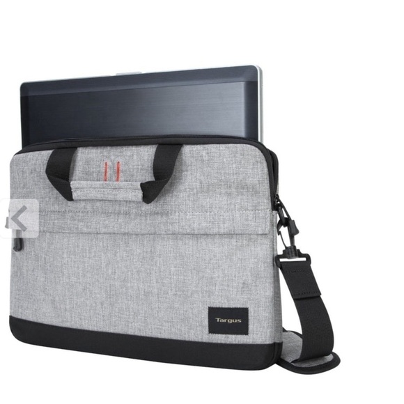 TARGUS 15.6 SLIP COMPUTER CASE PEWTER - Picture 3 of 9